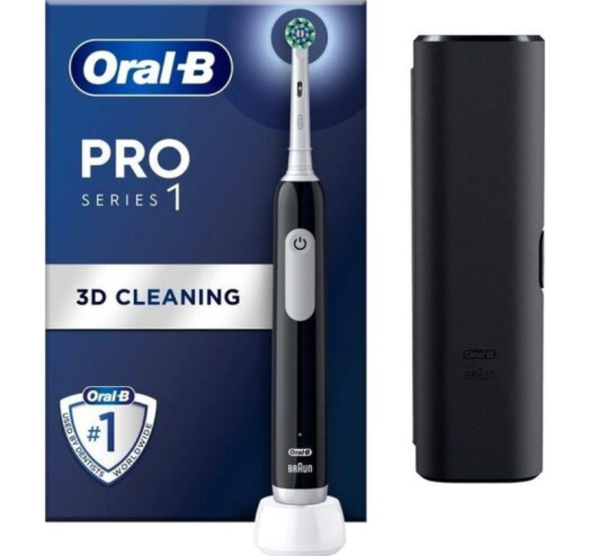 Электрическая зубная щетка BRAUN Oral-B PRO1 D305.513.3X Black